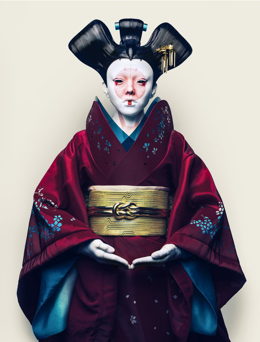GEISHA FROM GHOST IN THE SHELL