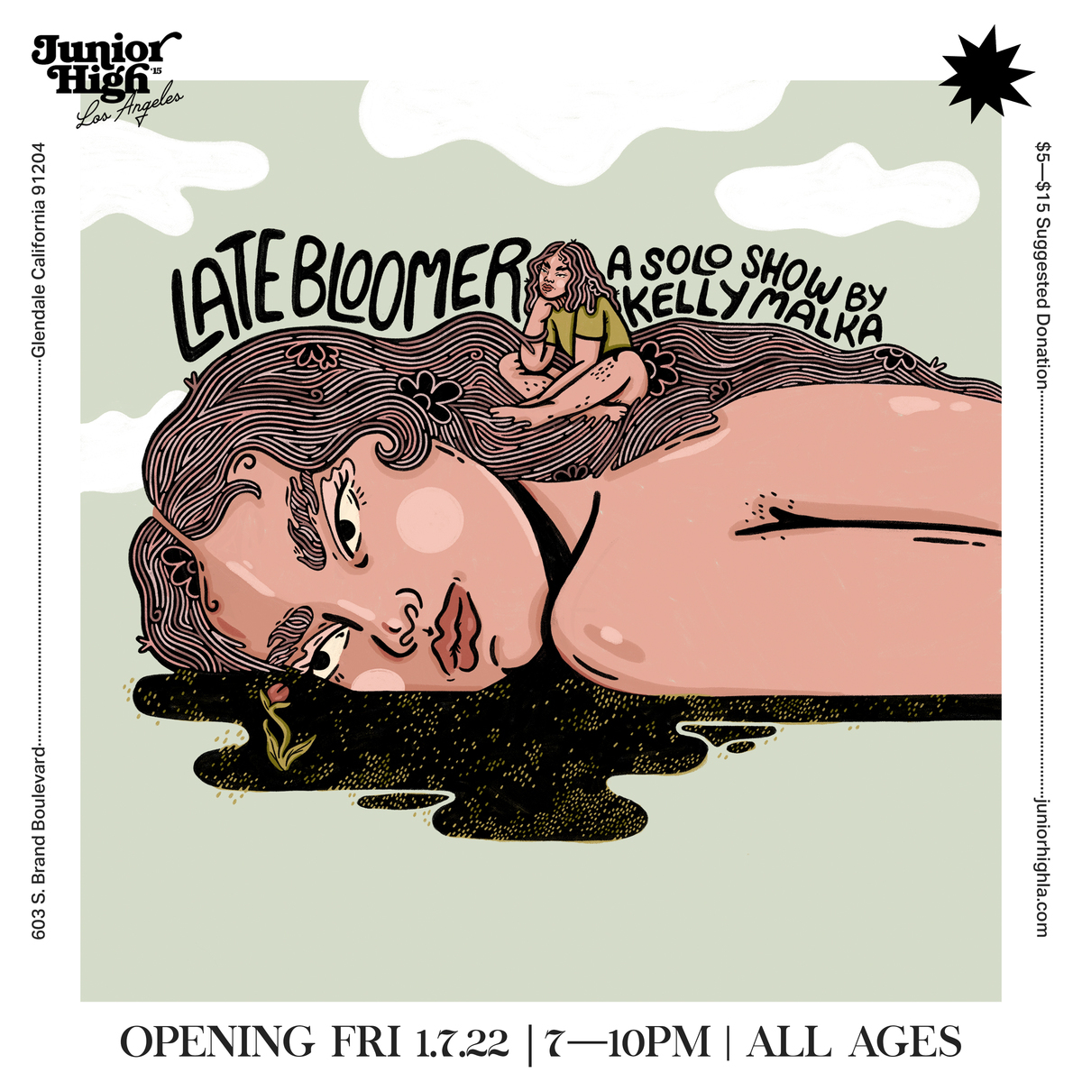 Late Bloomer - Solo Show at Junior High Gallery, LA