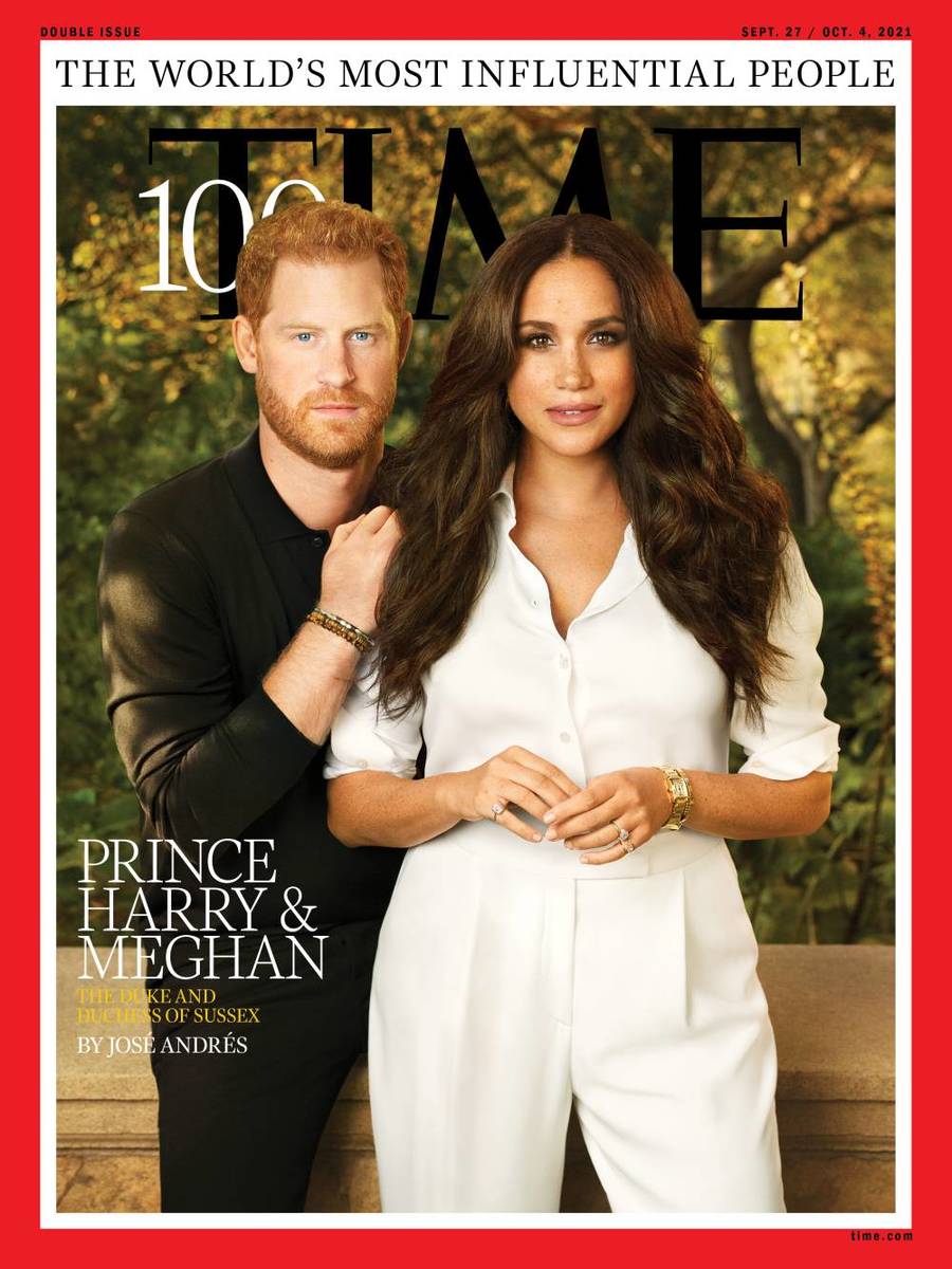 Prince Harry and Meghan Markle for TIME 100