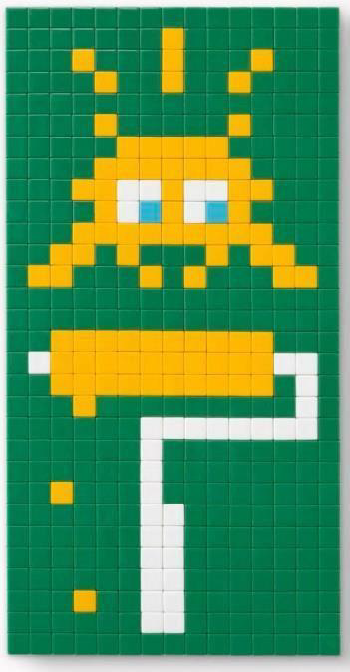 (From Trespassing, 2021) INVADER, SP_43, 2011 |Estimate: $60,000-60,000 | Price Realized: $162,000