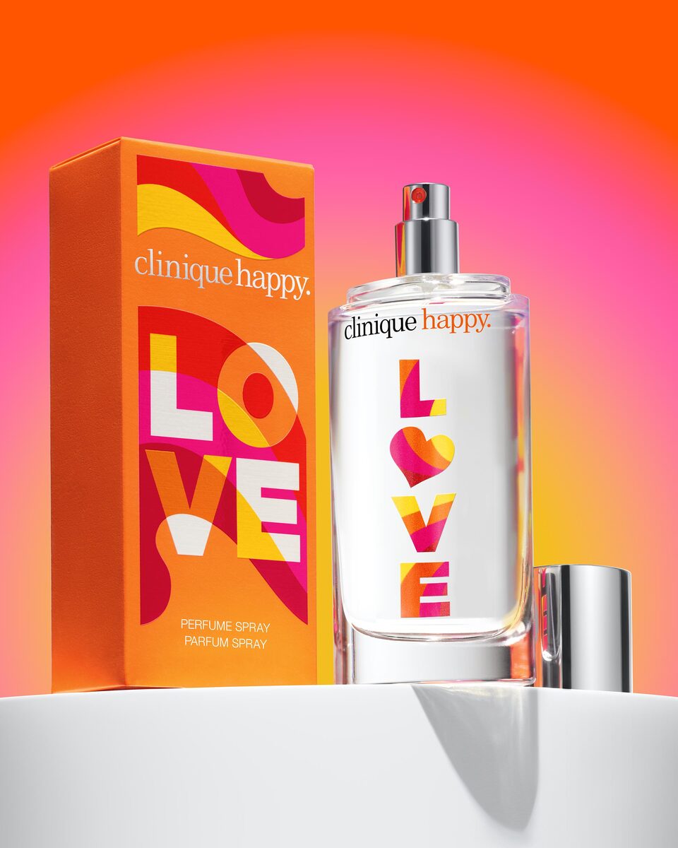 Clinique Happy - Limited-Edition Valentine's Day Packaging 2023