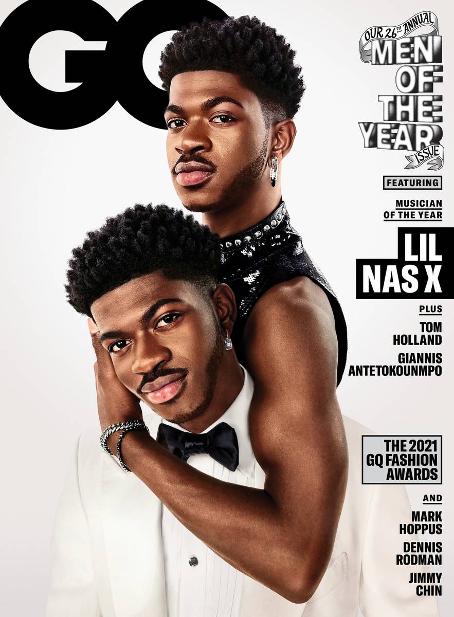 Lil Nas X for GQ 2021 'Men of the Year' Issue